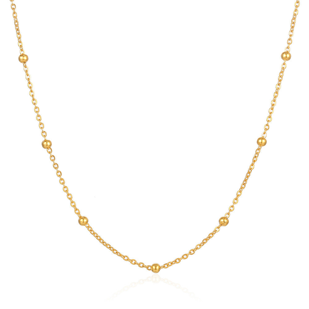 Dainty Gold Sunburst Necklace