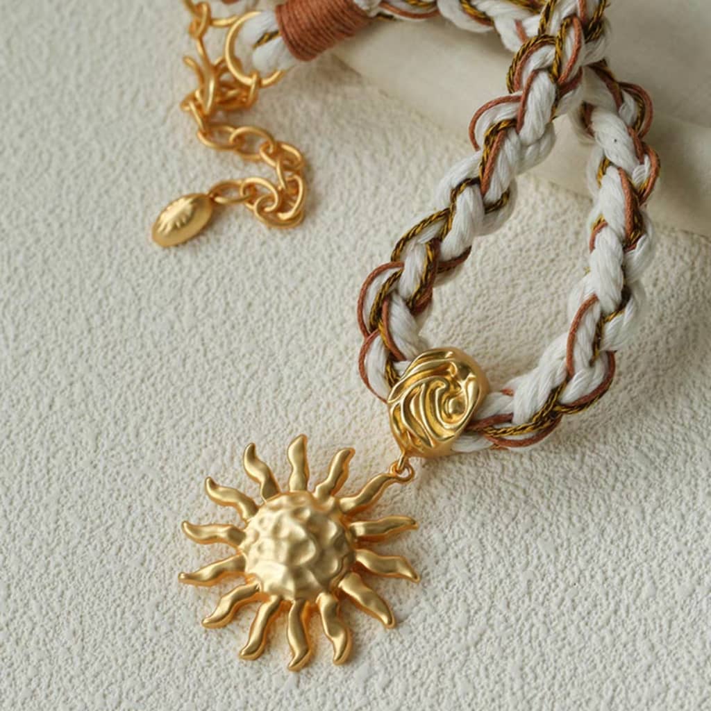 Chunky Sun Necklace
