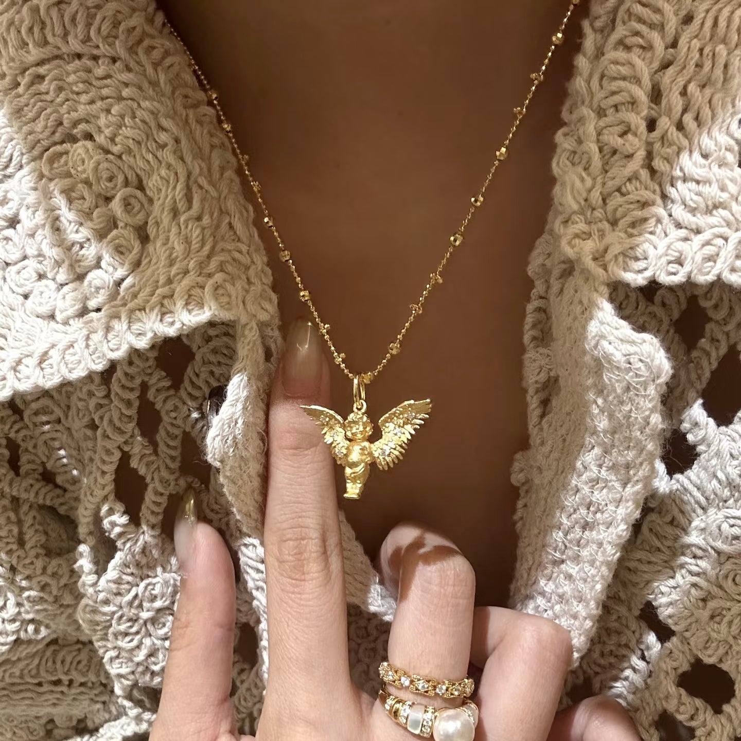 Baby Angel Necklace