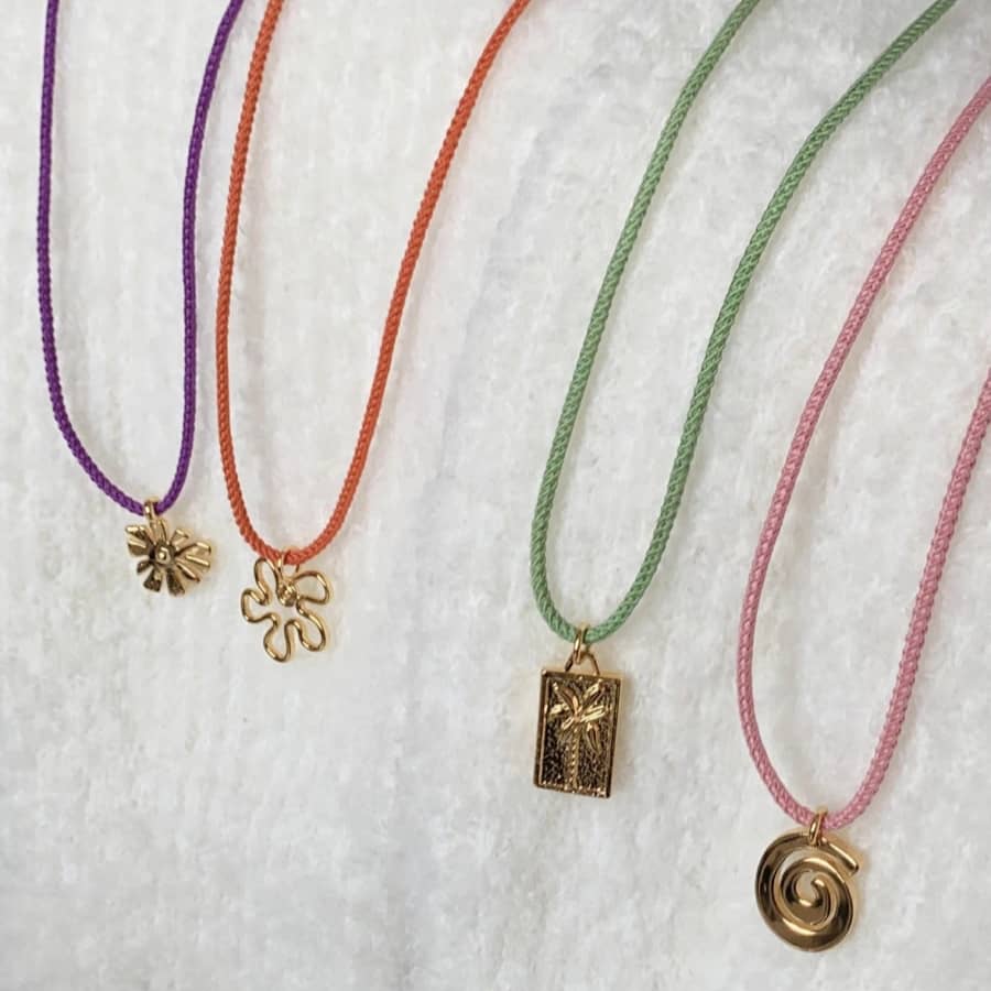 summer cord necklace