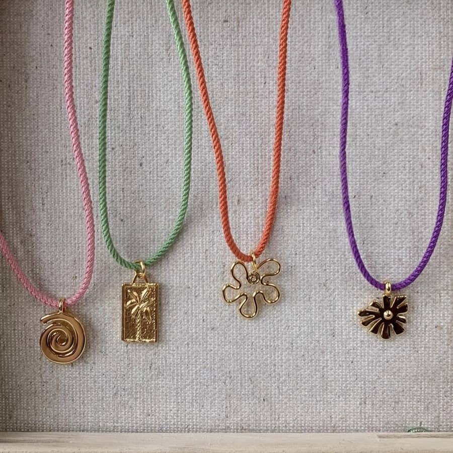 summer cord necklace