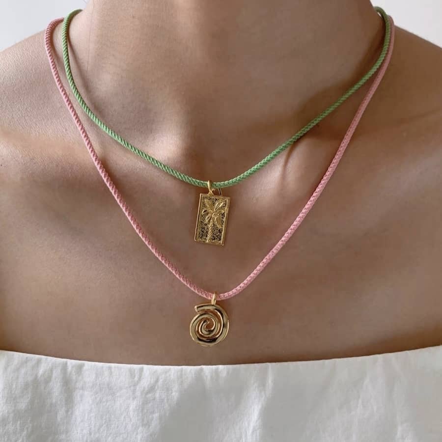 summer cord necklace