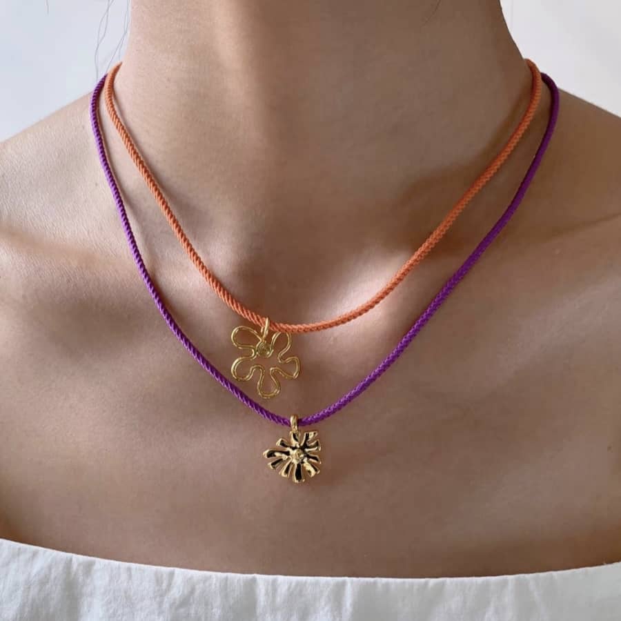 summer cord necklace