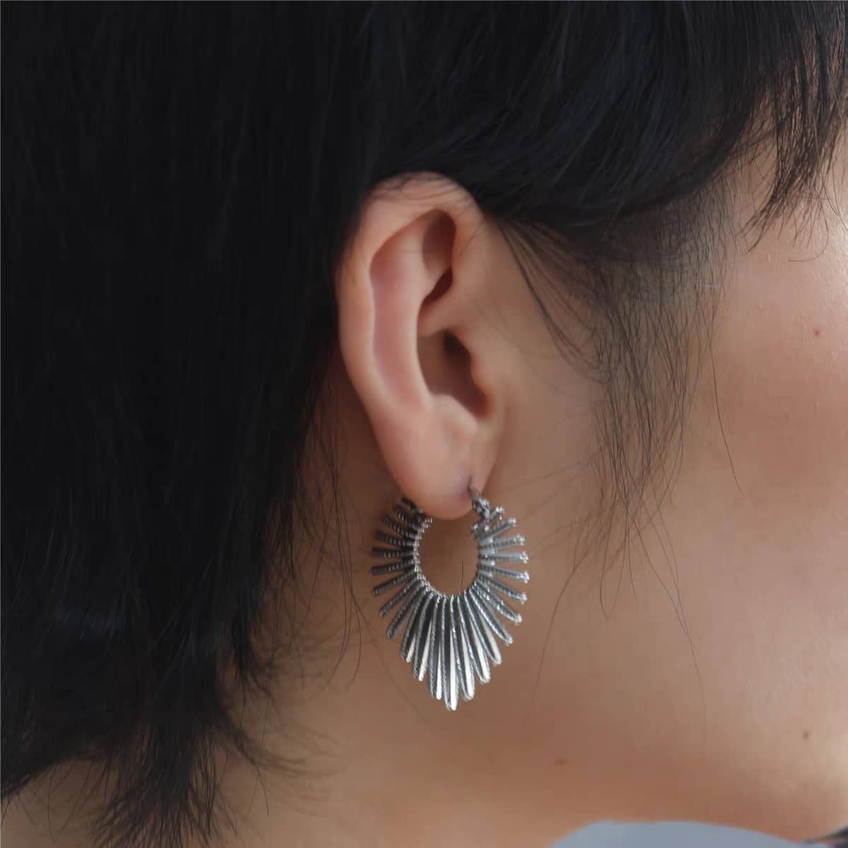 Sun Spike Hoop