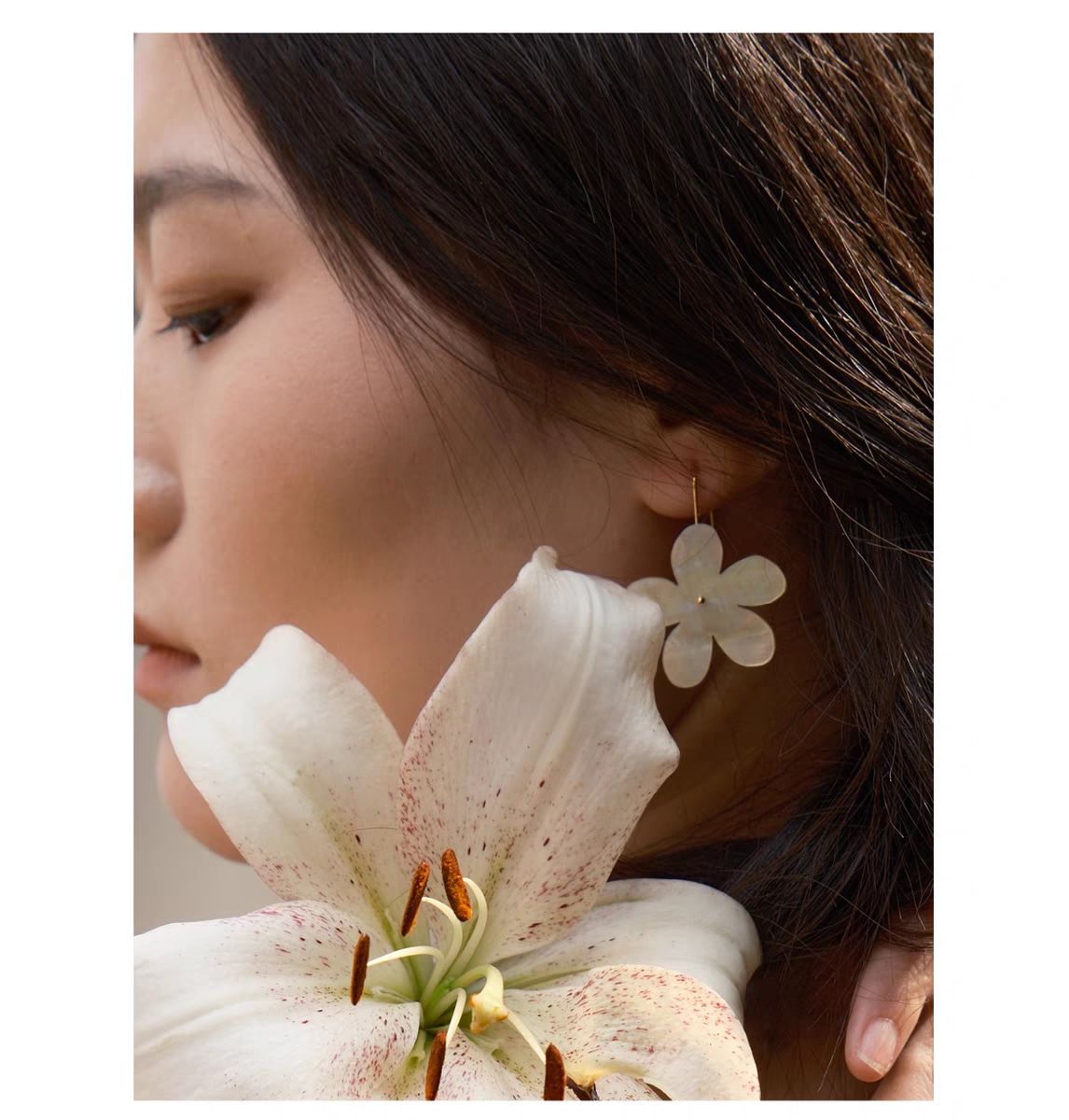 Pearl Flower Earrings | Spring inspiration