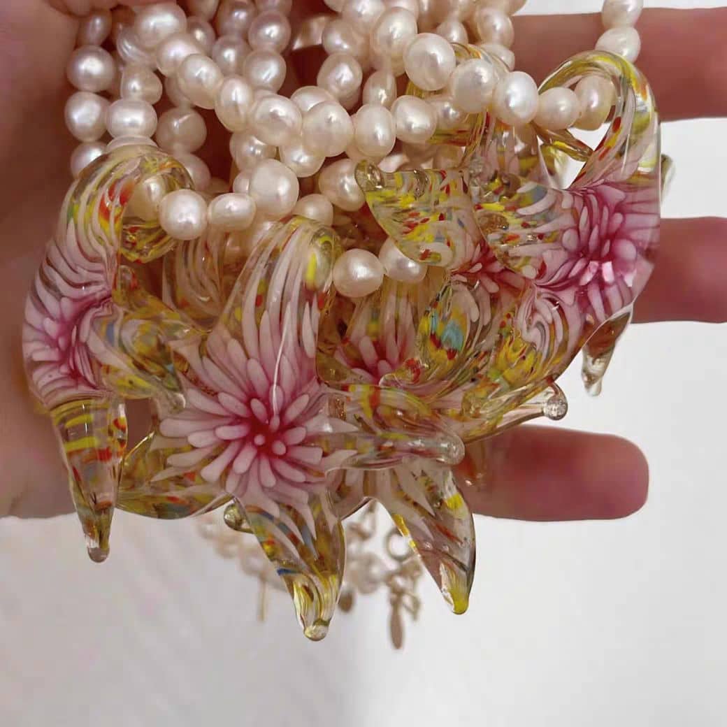 Pearl Starfish Necklace