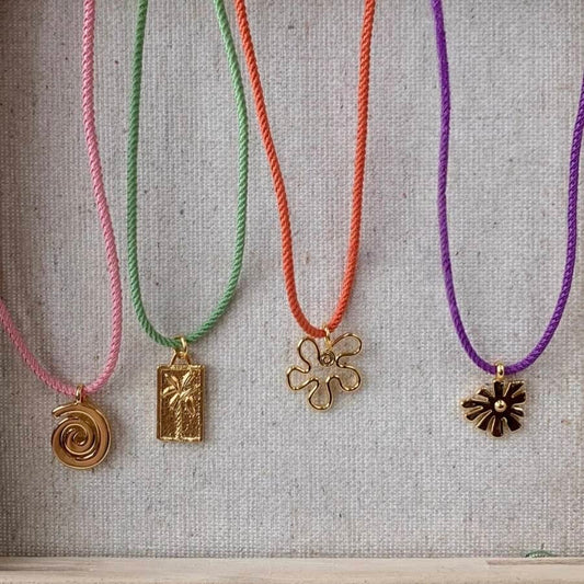 summer cord necklace