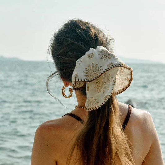 Oversized Beach Vibe Scrunchie
