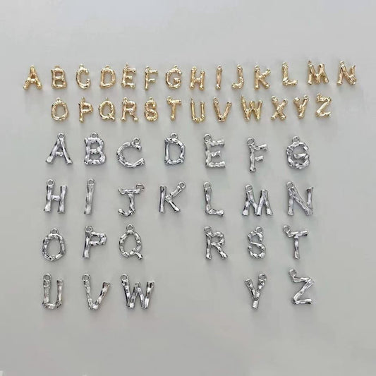 Silver & Gold Initials Necklace