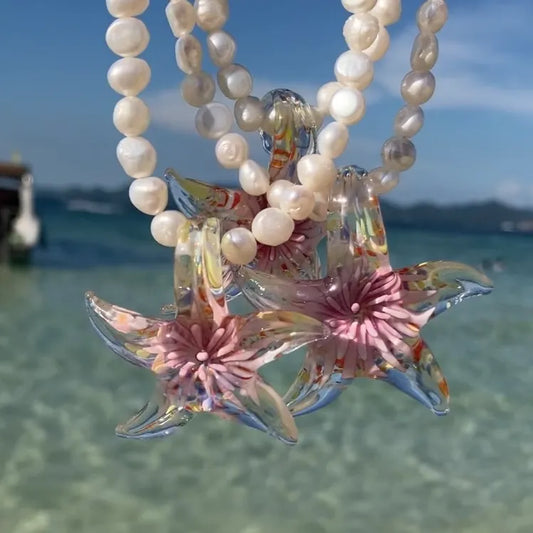 Pearl Starfish Necklace