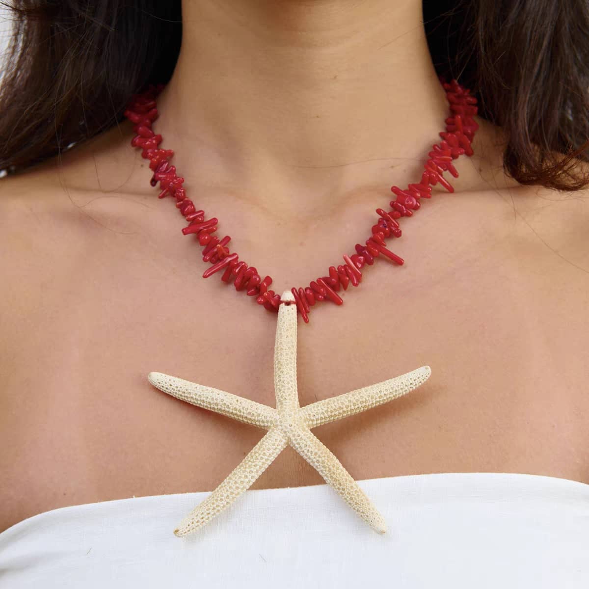 finger starfish necklace